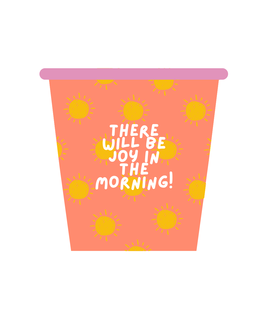 ORANGE Iced Coffee Koozie